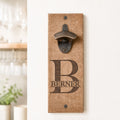 Magnetischer Bieröffner aus Holz zum Auffangen von Kronkorken