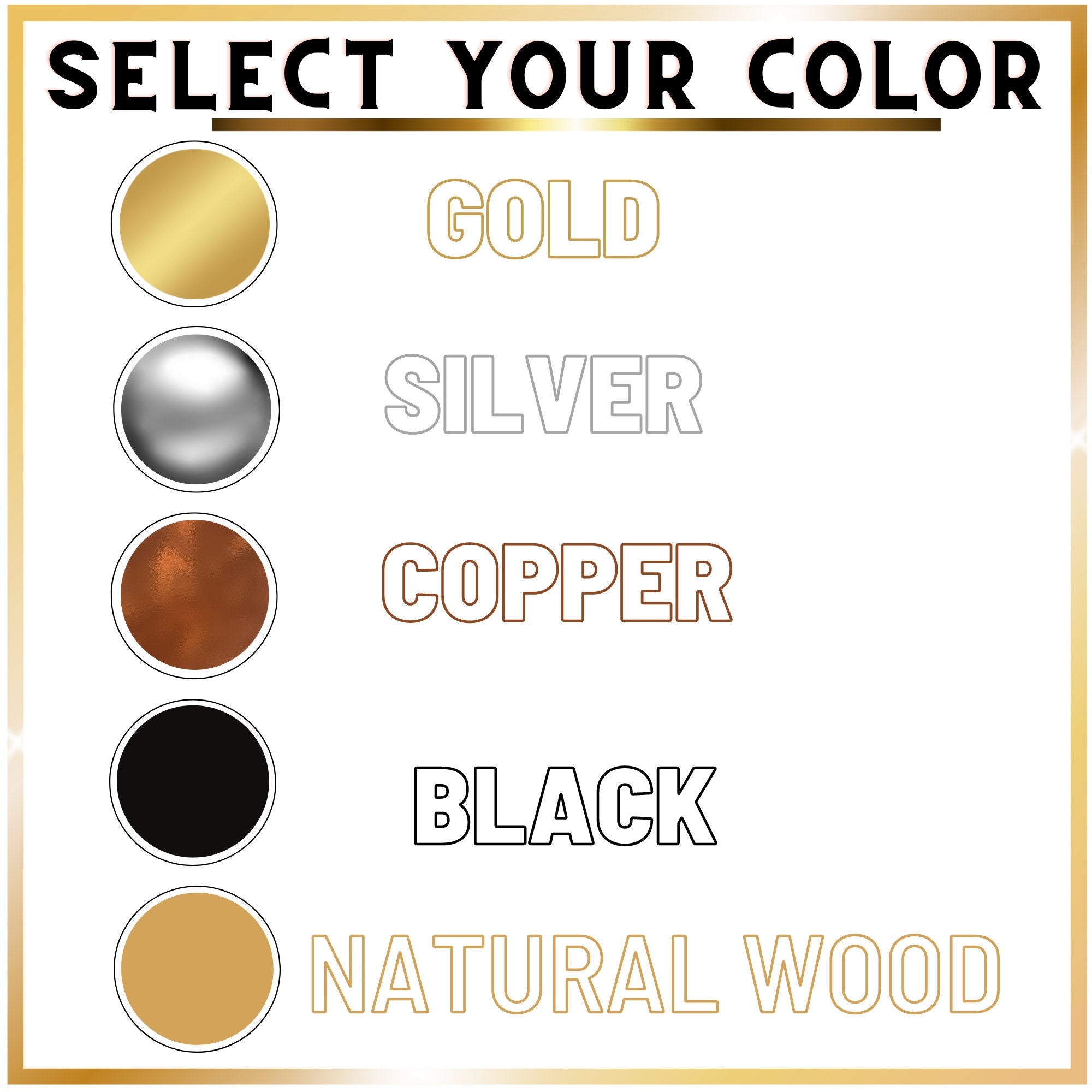 cake topper color pallete