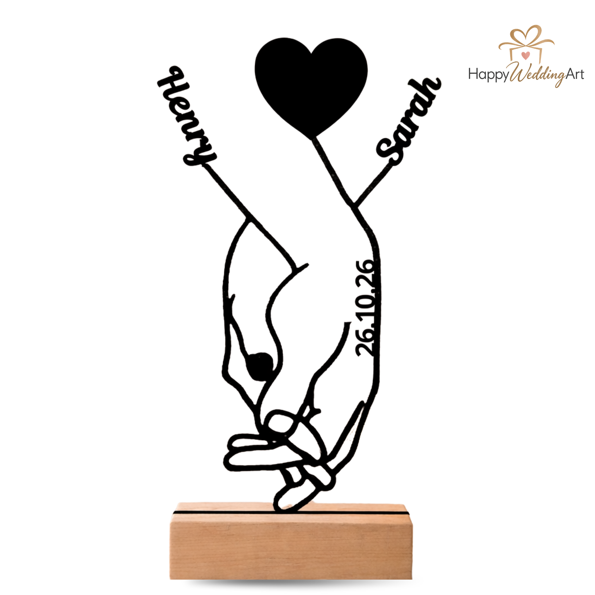 Geschenke für Paare
Personalisierte Schilder
Hochzeitsgeschenke
Geschenk für Paare